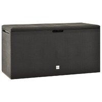  Garden Storage Box Anthracite 114x47x60 cm