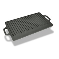  Grill Platter Cast Iron Reversible 50x23 cm