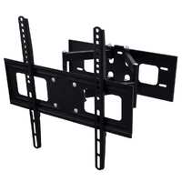  Double-armed Tilt Swivel Wall TV Bracket 3D 400x400mm 32&quot;-55&quot;