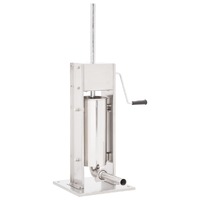  Manual Sausage Stuffer Silver 5 L Stainless Steel