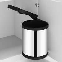  Kitchen Built-in Dust Bin Stainless Steel 12 L