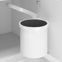  Kitchen Built-in Dust Bin Plastic 8 L