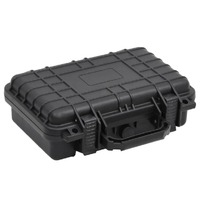  Portable Flight Case Black 30x22x10 cm PP