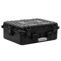  Portable Flight Case Black 52x40x19 cm PP