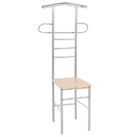  Gentleman&#39;s Valet Chairs 2 pcs Metal