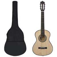  8 Piece Classical Guitar Children Beginner Set 1/2 34&quot;