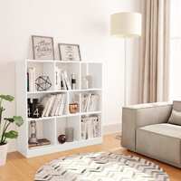  Book Cabinet White 97.5x29.5x100 cm Engineered Wood