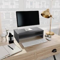  Monitor Stand Grey 42x24x13 cm Engineered Wood