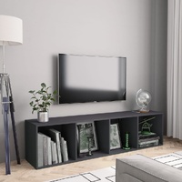 Book Cabinet/TV Cabinet Grey 143x30x36 cm