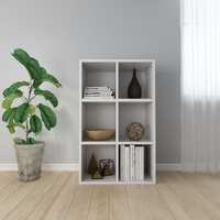  Book Cabinet/Sideboard White 66x30x98 cm Engineered Wood
