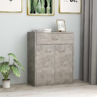  Sideboard Concrete Grey 60x30x75 cm Engineered Wood