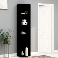  Book Cabinet Black 40x30x189 cm Engineered Wood