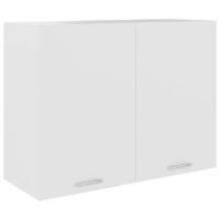  Hanging Cabinet White 80x31x60 cm Engineered Wood