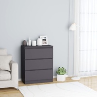  Sideboard Grey 60x35x76 cm Engineered Wood