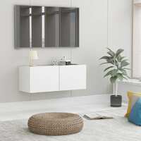  TV Cabinet White 80x30x30 cm Engineered Wood