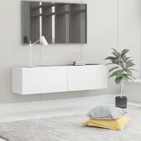  TV Cabinet White 120x30x30 cm Engineered Wood