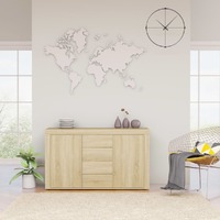  Sideboard Sonoma Oak 120x36x69 cm Engineered Wood