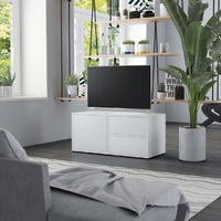  TV Cabinet White 80x34x36 cm Engineered Wood