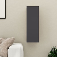  TV Cabinet Grey 30.5x30x90 cm Engineered Wood