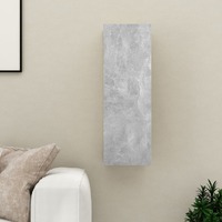  TV Cabinet Concrete Grey 30.5x30x90 cm Engineered Wood