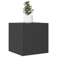  Wall Mounted TV Cabinet Grey 30.5x30x30 cm