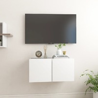  Hanging TV Cabinet White 60x30x30 cm