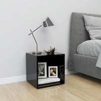  TV Cabinet Black 37x35x37 cm Engineered Wood