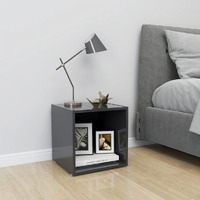  TV Cabinet Grey 37x35x37 cm Engineered Wood