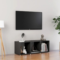  TV Cabinet Grey 107x35x37 cm Engineered Wood