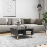 Coffee Table Grey 60x60x30 cm Engineered Wood