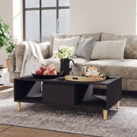  Coffee Table Grey 103.5x60x35 cm Engineered Wood