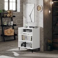  Sideboard White 57x35x70 cm Engineered Wood
