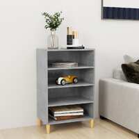  Sideboard Concrete Grey 57x35x90 cm Engineered Wood