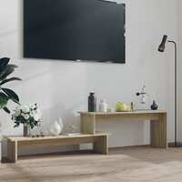  TV Cabinet Sonoma Oak 180x30x43 cm Engineered Wood