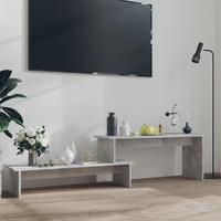  TV Cabinet Concrete Grey 180x30x43 cm Engineered Wood