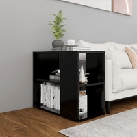  Side Cabinet Black 60x30x50 cm Engineered Wood