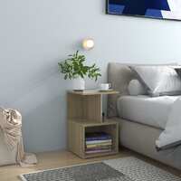  Bedside Cabinets 2 pcs Sonoma Oak 35x35x55 cm Engineered Wood