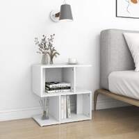  Bedside Cabinets 2 pcs White 50x30x51.5 cm Engineered Wood
