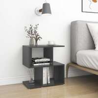  Bedside Cabinets 2 pcs Grey 50x30x51.5 cm Engineered Wood