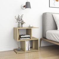  Bedside Cabinets 2 pcs Sonoma Oak 50x30x51.5 cm Engineered Wood