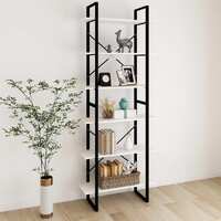  High Cabinet White 80x30x210 cm Solid Pine Wood