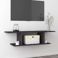  Wall Mounted TV Cabinet Grey 103x30x26.5 cm