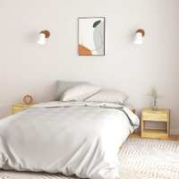  Bedside Cabinets 2 pcs 40x31x40 cm Solid Pinewood