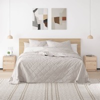  Bedside Cabinet 40x31x50 cm Solid Pinewood