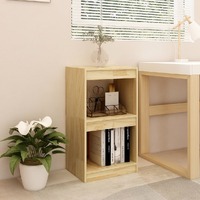  Book Cabinet 40x30x71.5 cm Solid Pinewood