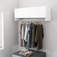  Wardrobe White 100x32.5x35 cm Engineered Wood