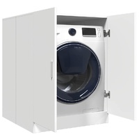  Washing Machine Cabinet White 71x71.5x91.5 cm