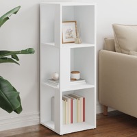  Corner Cabinet White 33x33x100 cm Engineered Wood