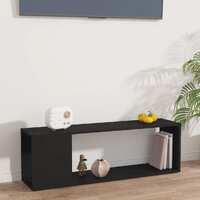  TV Cabinet Black 100x24x32 cm Engineered Wood