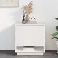  Sideboard White 70x41x75 cm Engineered Wood